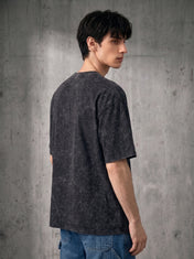 Washed Oversized Charcoal