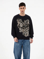Oversize Monolithic  Sweatshirt