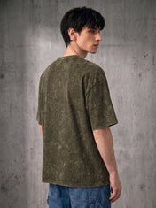 Washed Oversized Olive