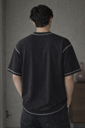 Terry Oversize Dark Charcoal Grey - 250GSM