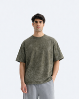 Washed Oversized Olive