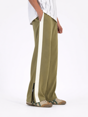 Ranger Side Stripe Zipper Baggy Trousers