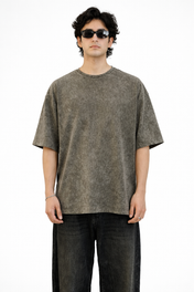 Washed Oversized Olive