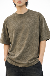 Washed Oversized Olive