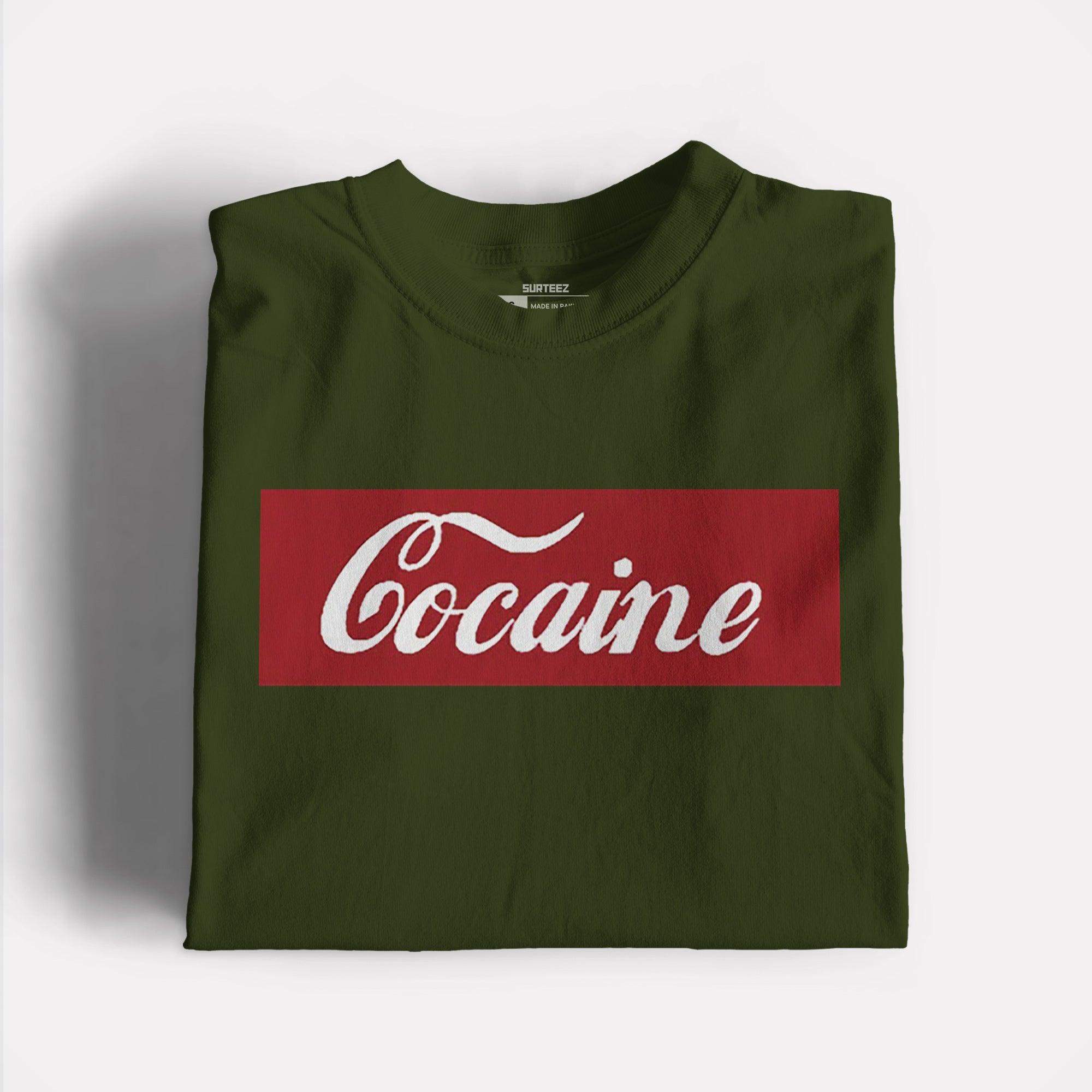 Cocaine Graphic Tshirt - Surteez