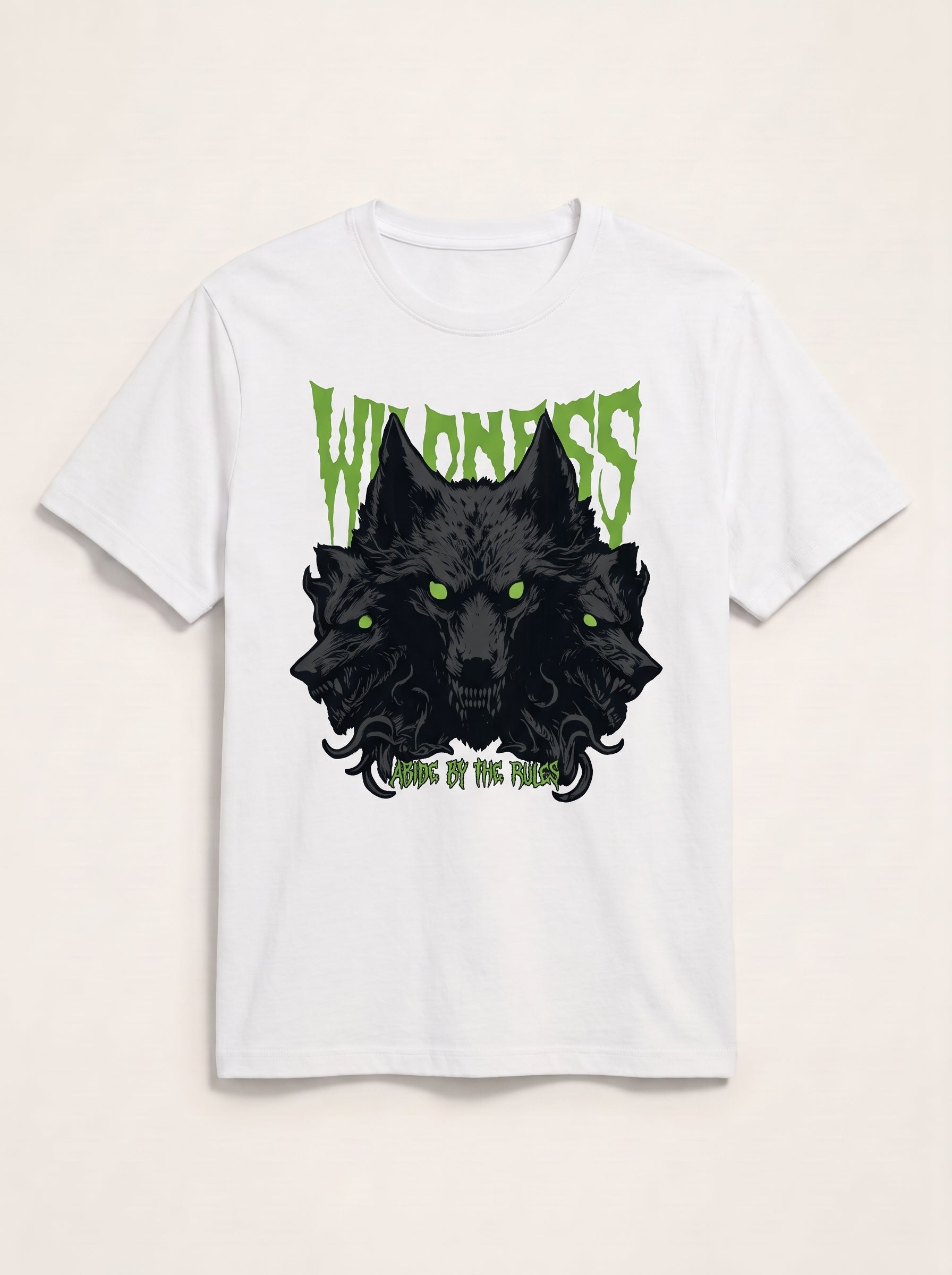 Wolf Trio Graphic Tee