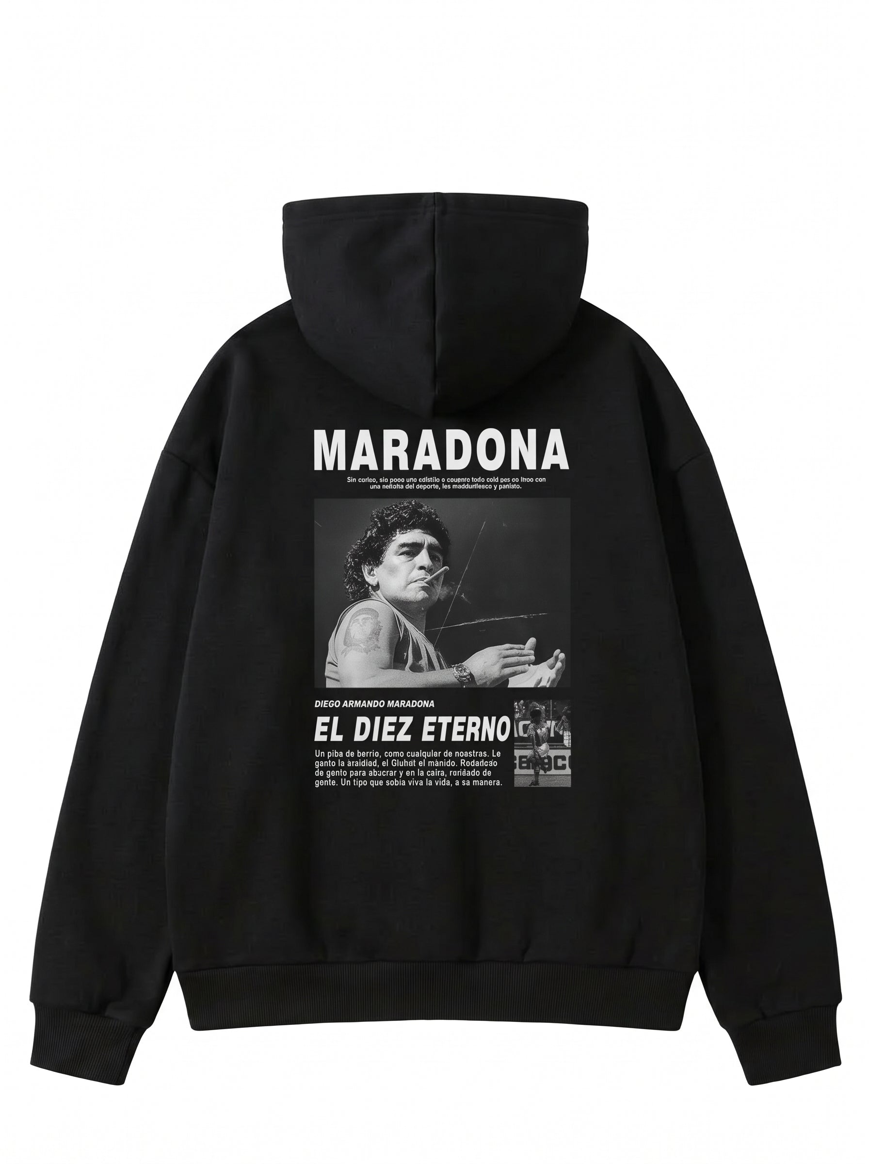 Oversize Maradona Hoodie