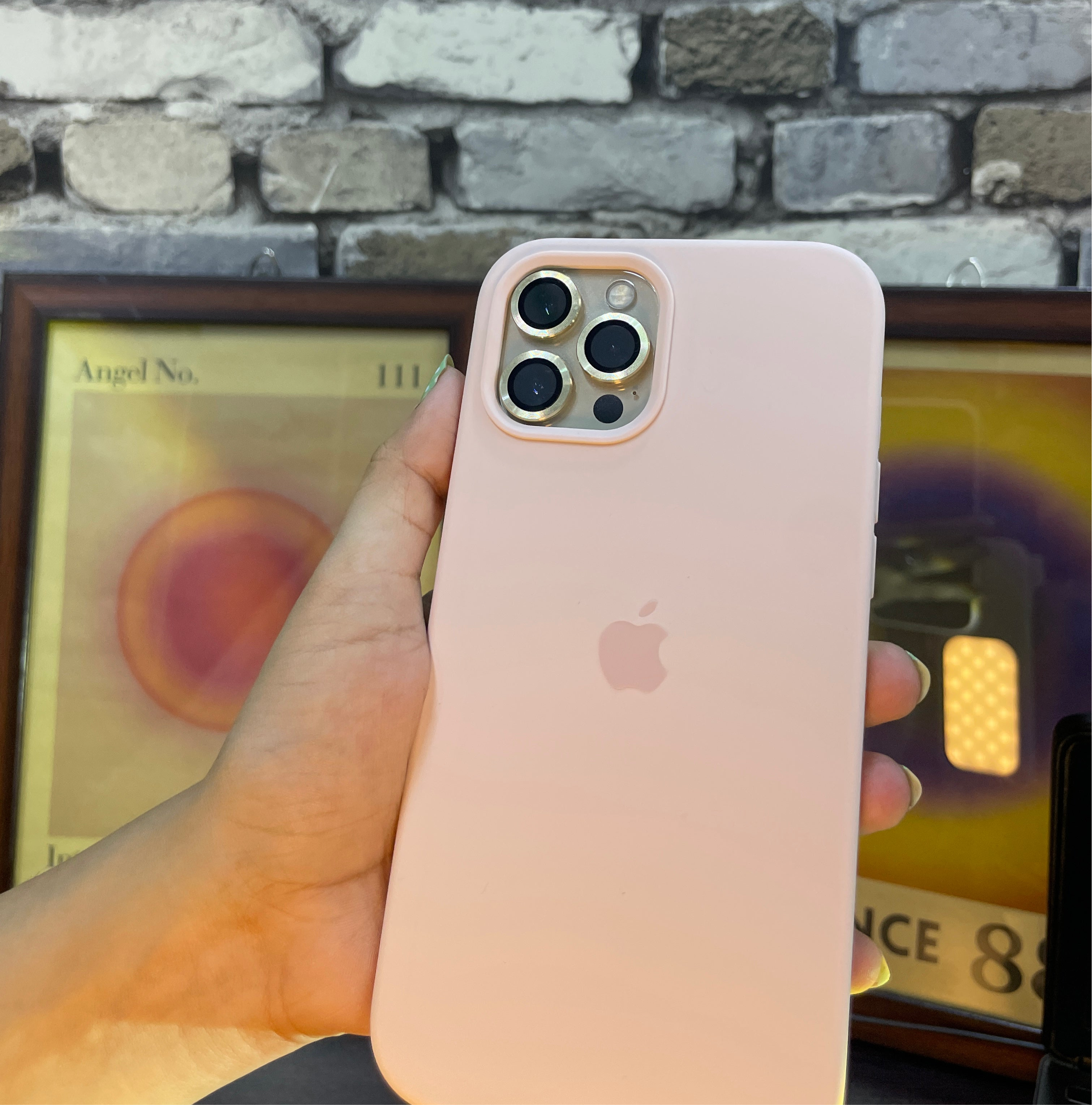 Baby Pink  Silicon Mobile Case