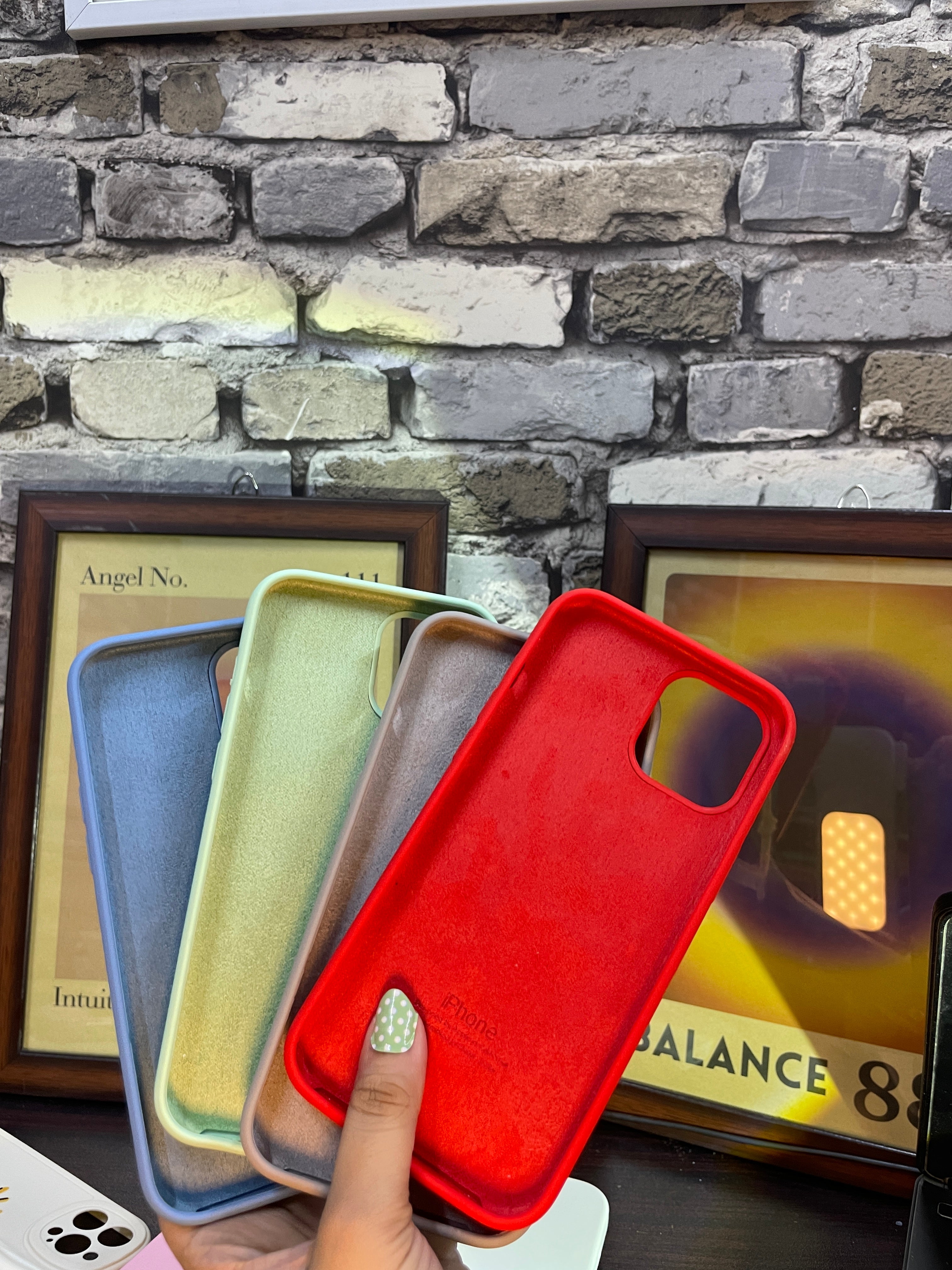 White Silicon Mobile Case
