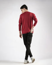 Maroon Henley F/S - Surteez