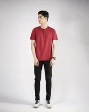 Maroon Henley H/S - Surteez