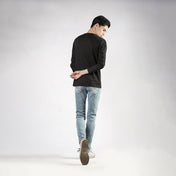 Black Henley F/S - Surteez