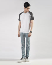 Charcoal White Raglan - Surteez