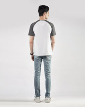 Charcoal White Raglan - Surteez