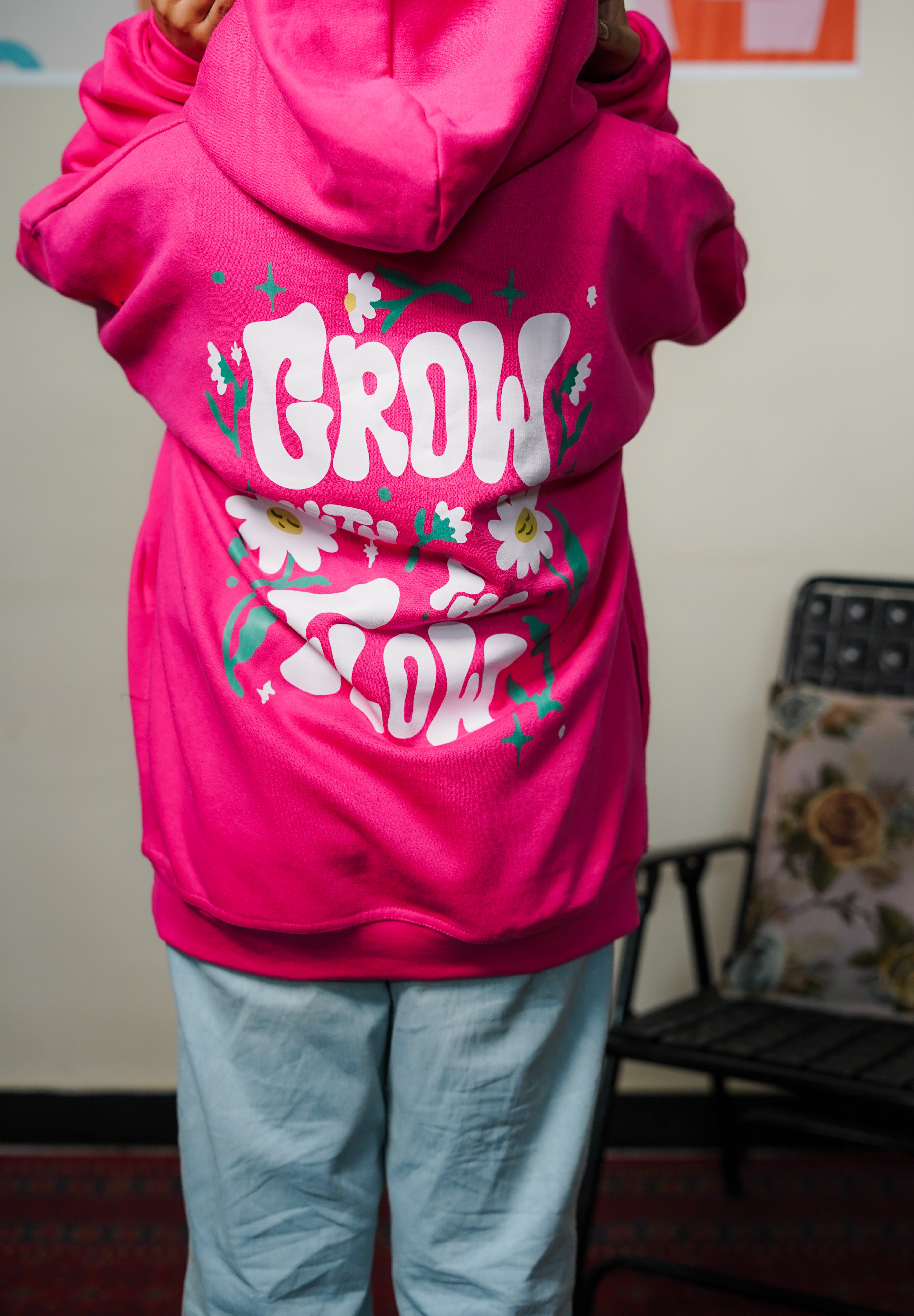 Oversize Grow with Flow Hoodie