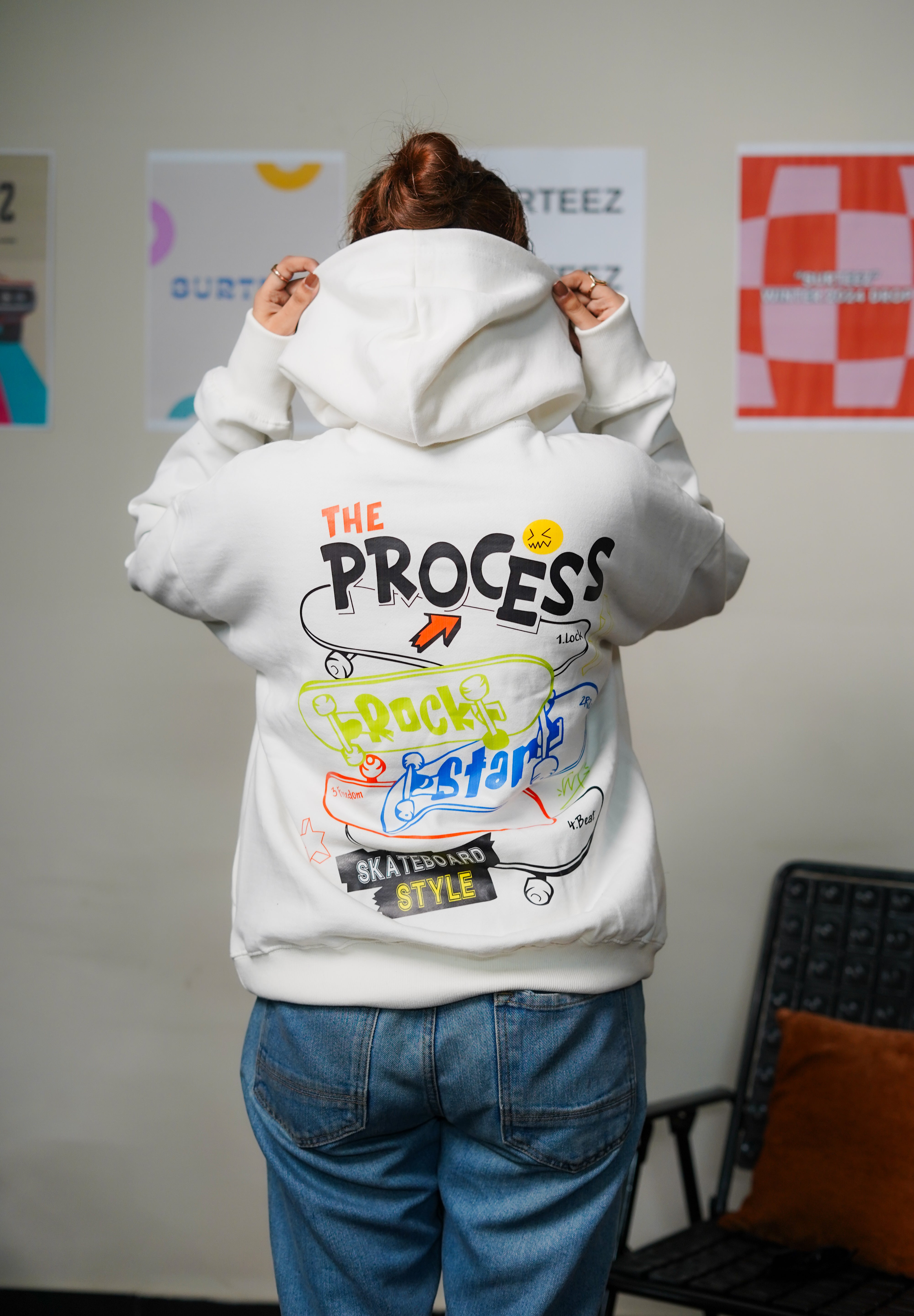 Oversize Skateboard Hoodie