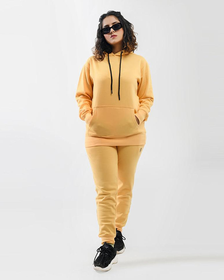 Yellow Fleece Tracksuit - Surteez