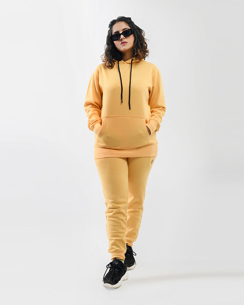 Yellow Fleece Trouser