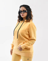 Yellow Fleece Hoodie