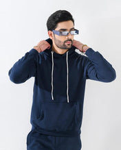 Navy Blue Fleece Hoodie - Surteez