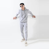 Heather Grey Fleece Tracksuit