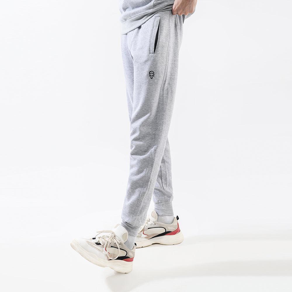 Heather Grey Fleece Tracksuit - Surteez