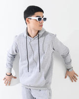 Heather Grey Fleece Hoodie