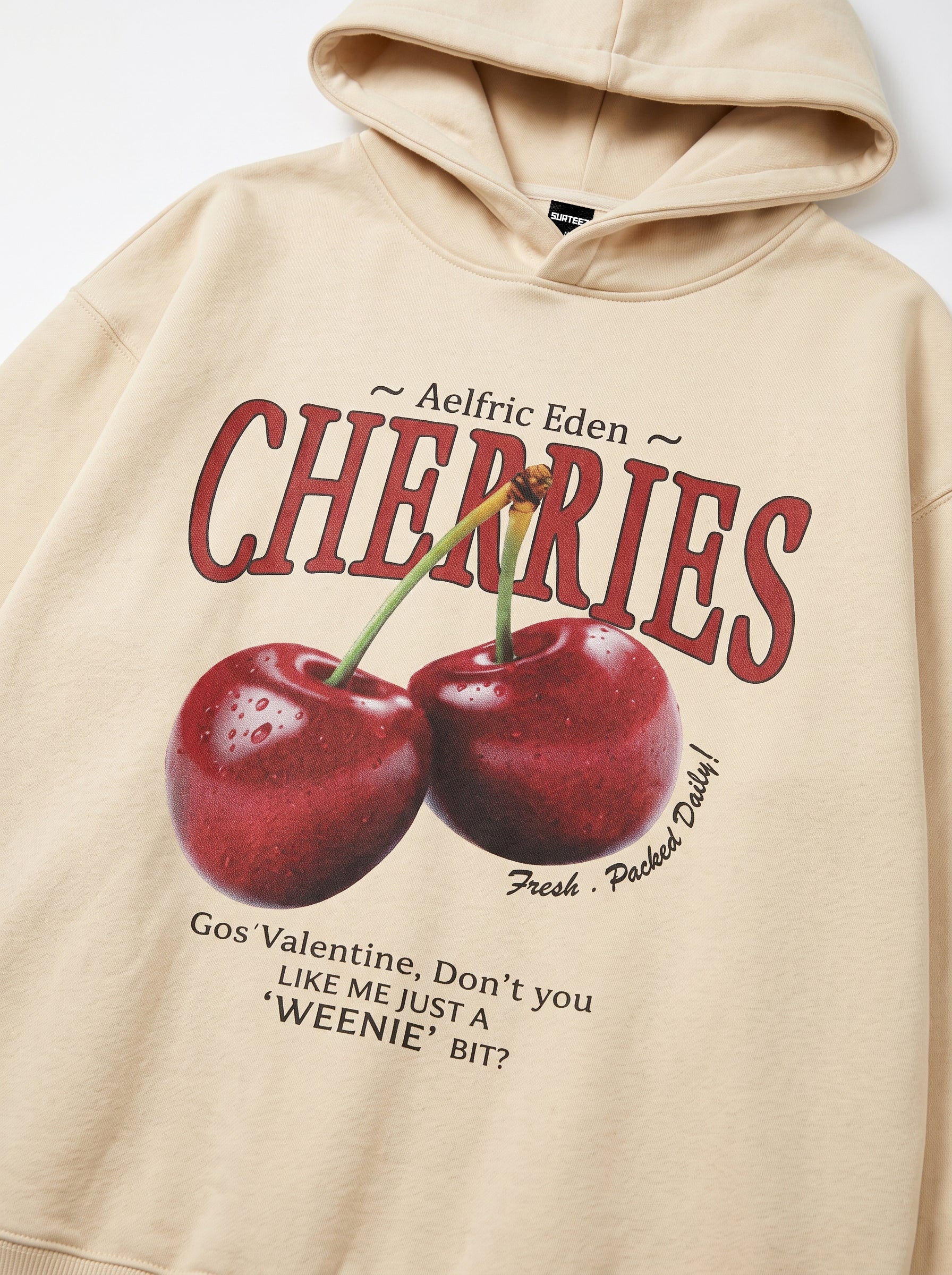 Oversize Cherries Hoodie