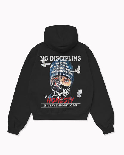 Oversize No Discipline Hoodie
