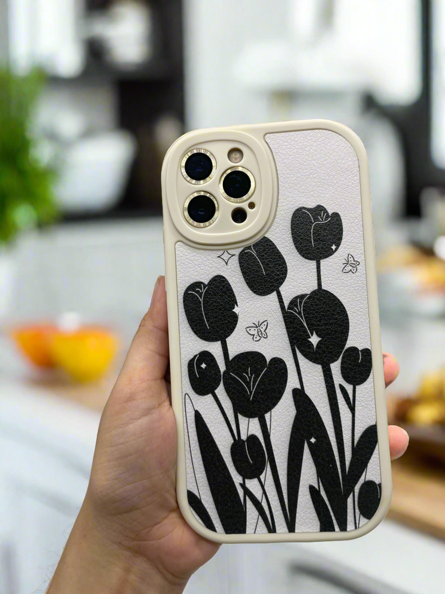 Black Tulip Mobile Case