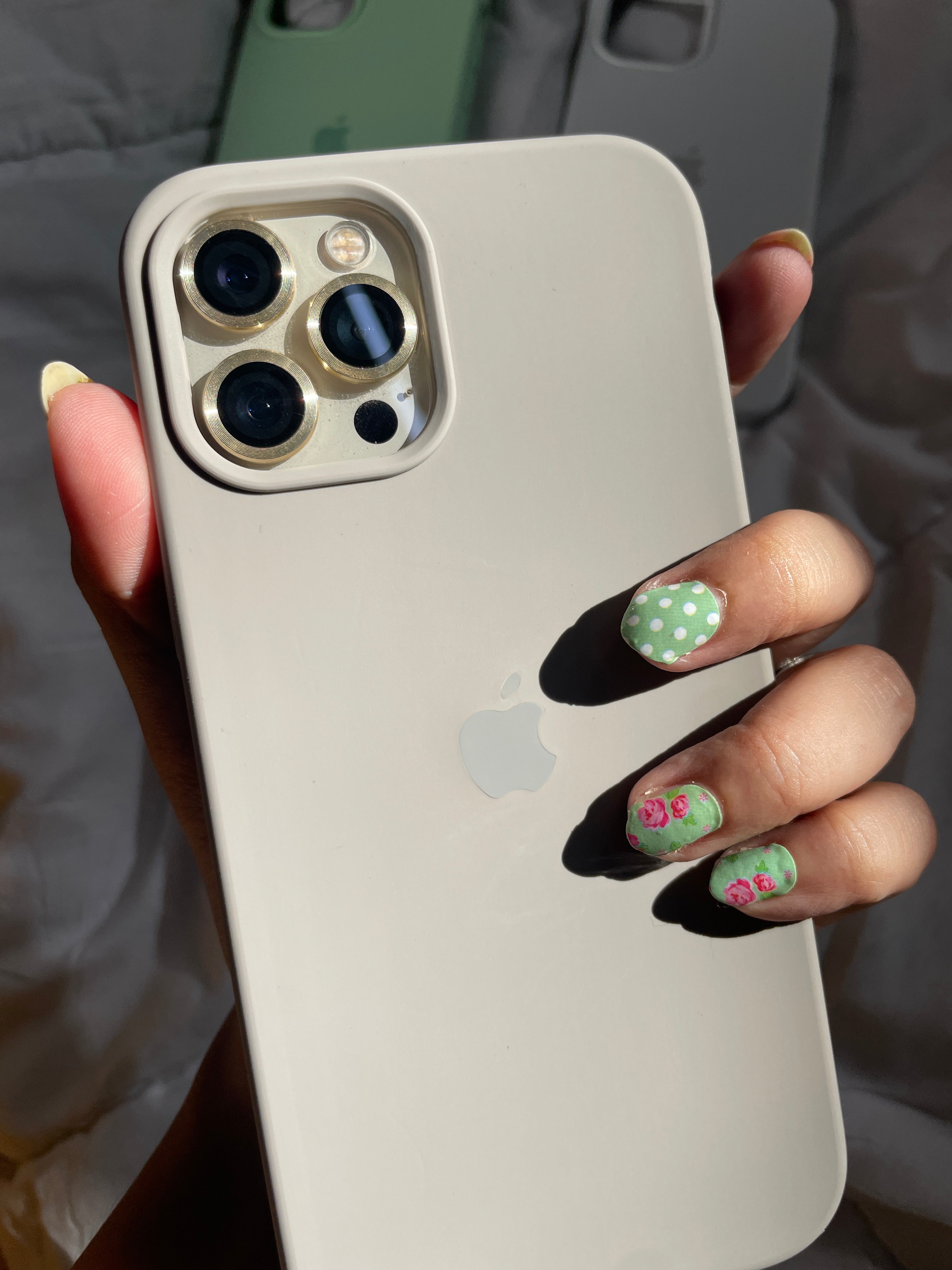 Grey Silicon Mobile Case