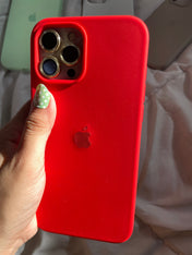 Red Silicon Mobile Case