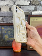 White Skull Phone Case