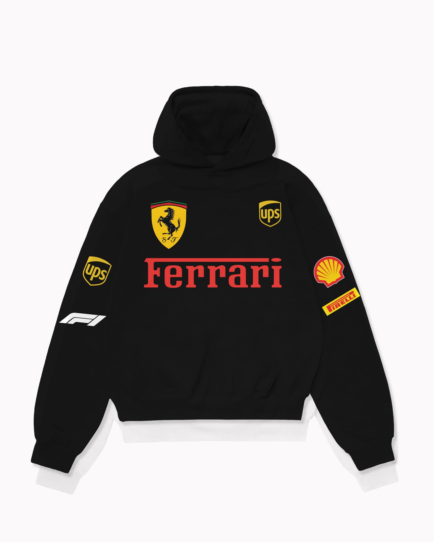 Oversize Ferrari Hoodie