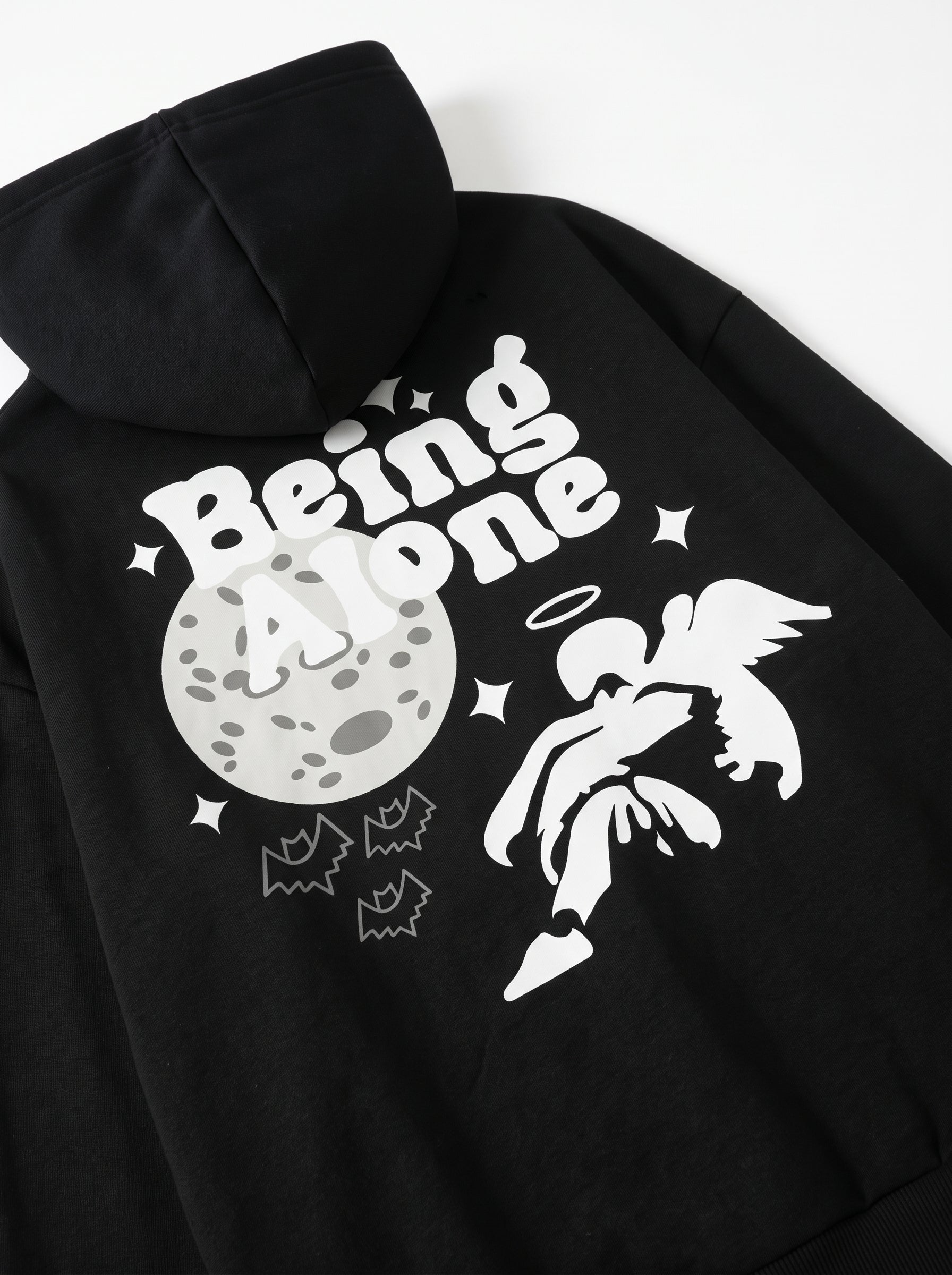 Oversize Being Alone Hoodie