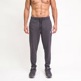 Charcoal Terry Basic Trouser