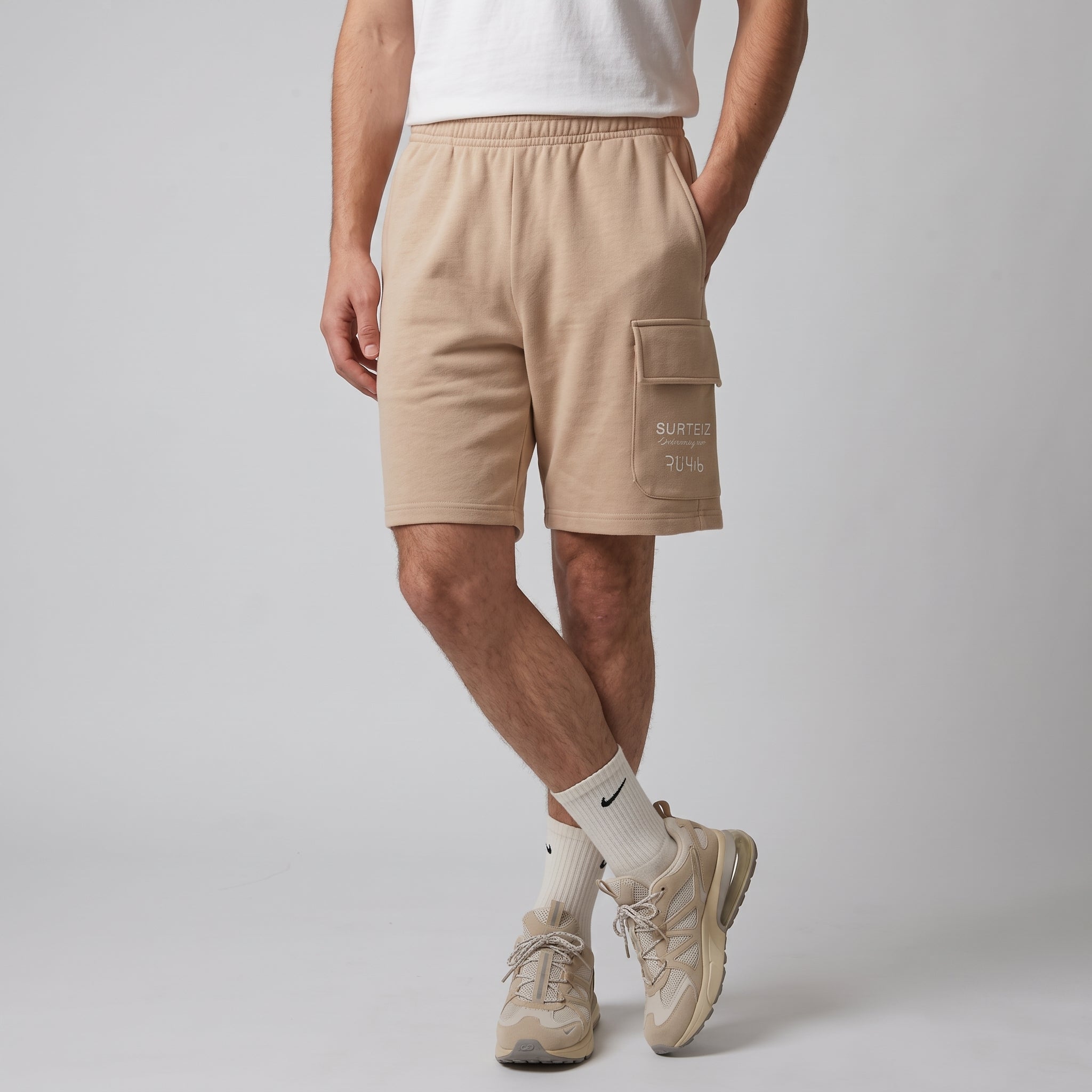 Skin Terry Cargo Shorts