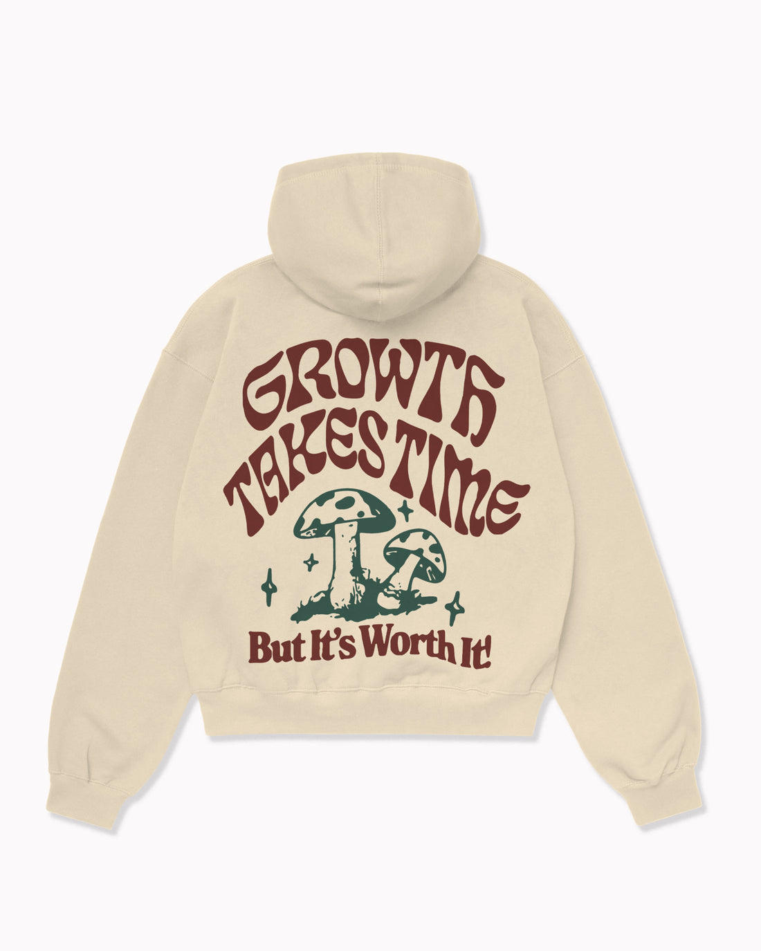 Oversize Growth Takes Time Hoodie