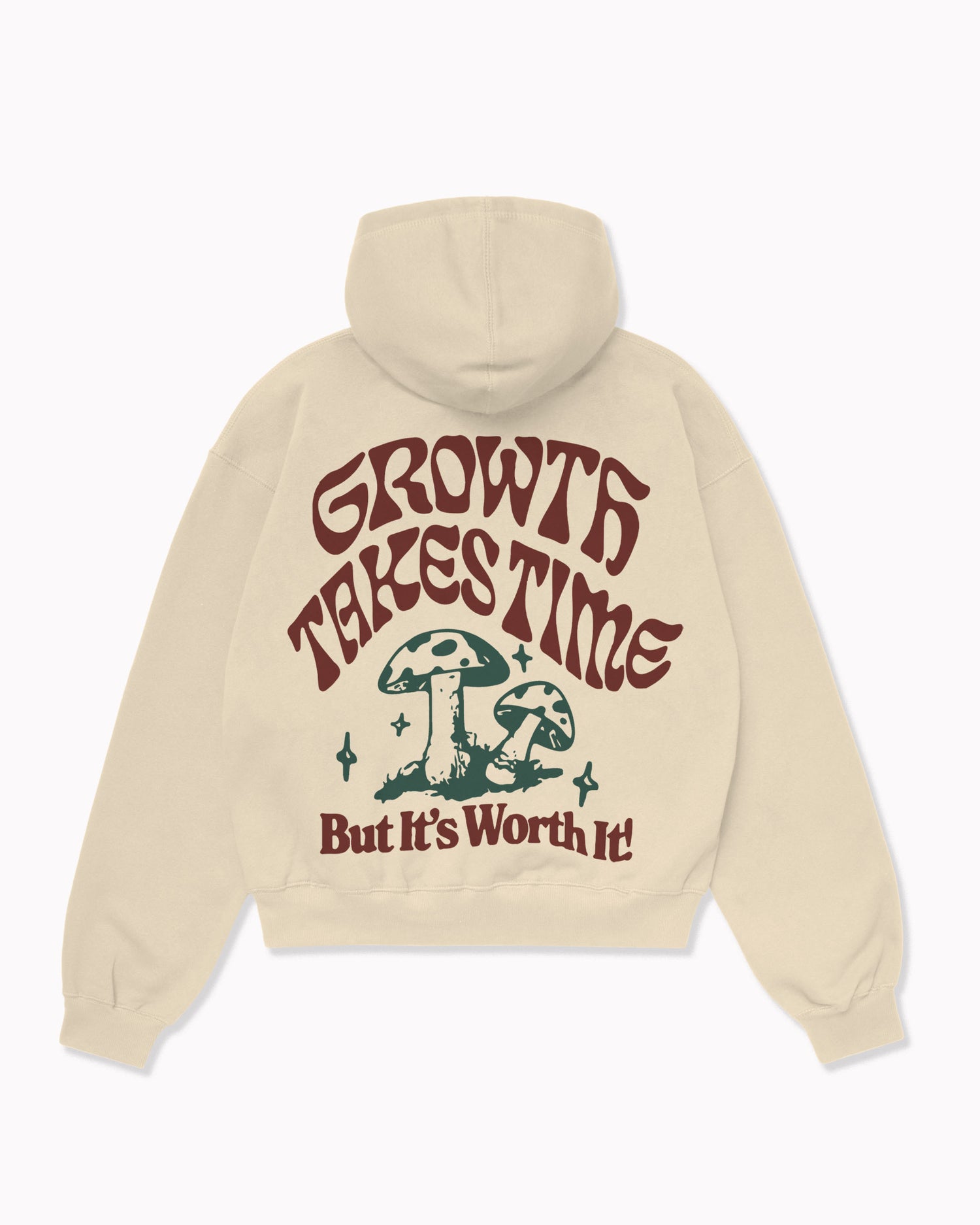 Oversize Growth Takes Time Hoodie