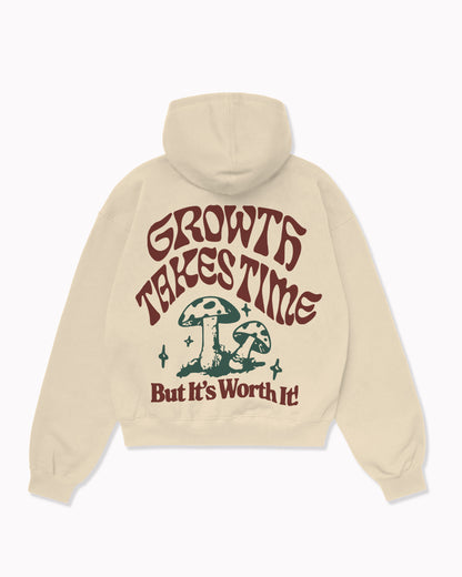 Oversize Growth Takes Time Hoodie