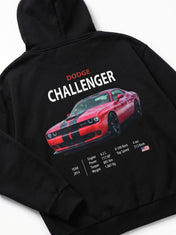 Oversize Dodge Challanger Hoodie