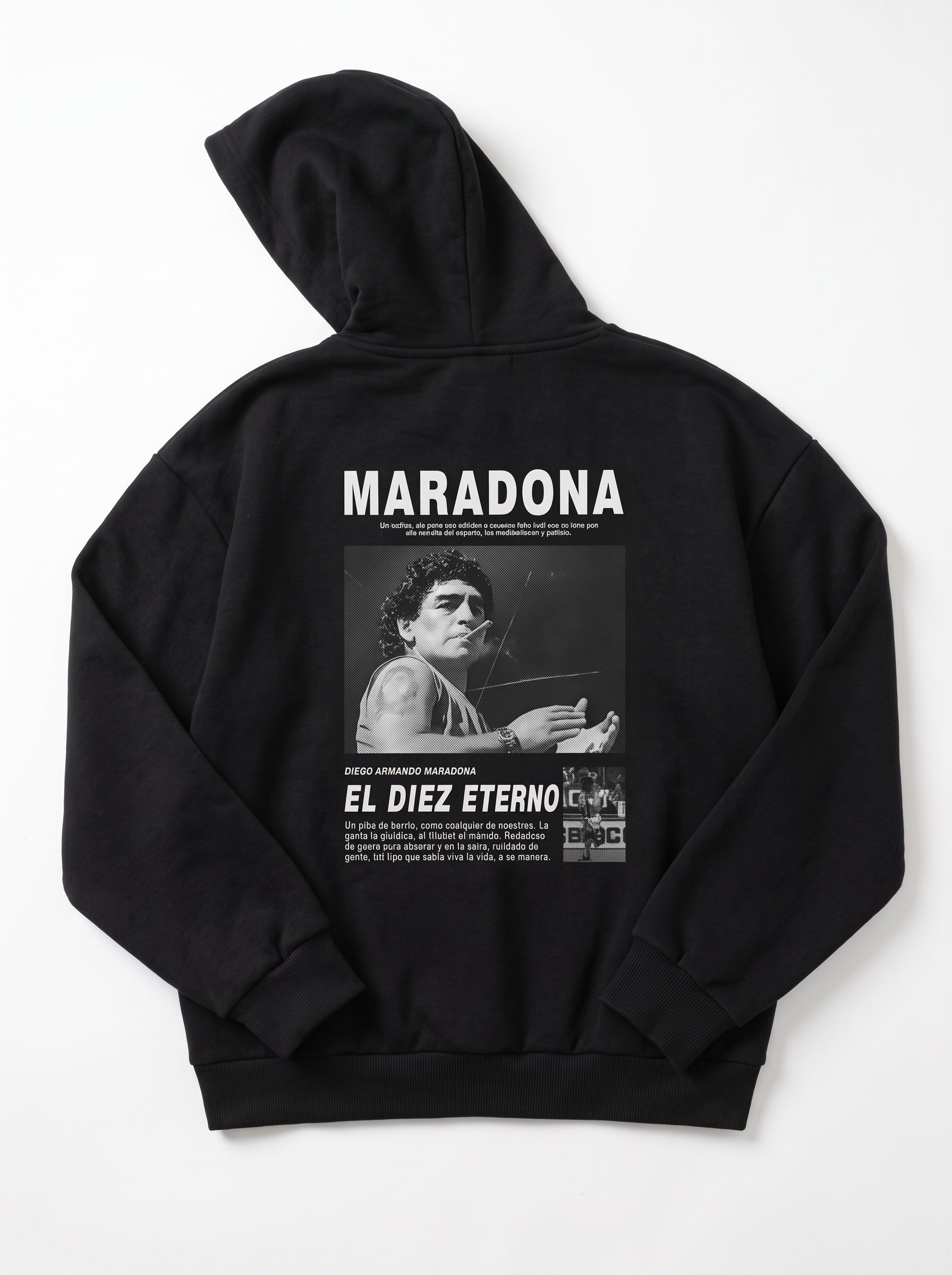 Oversize Maradona Hoodie