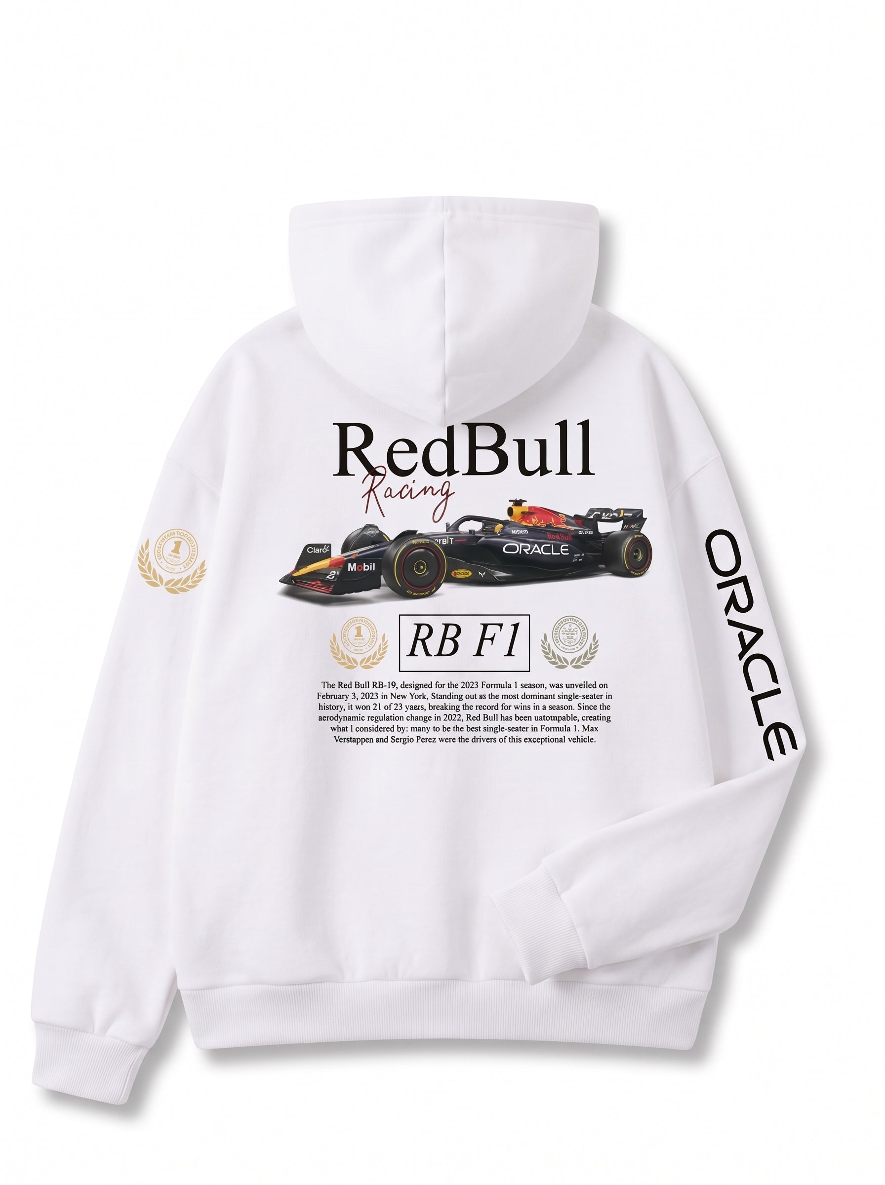 Oversize Oracle Formula1 Hoodie