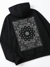 Oversize Motif Hoodie