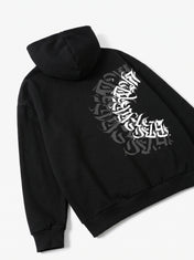 Oversize Script Vortex Hoodie