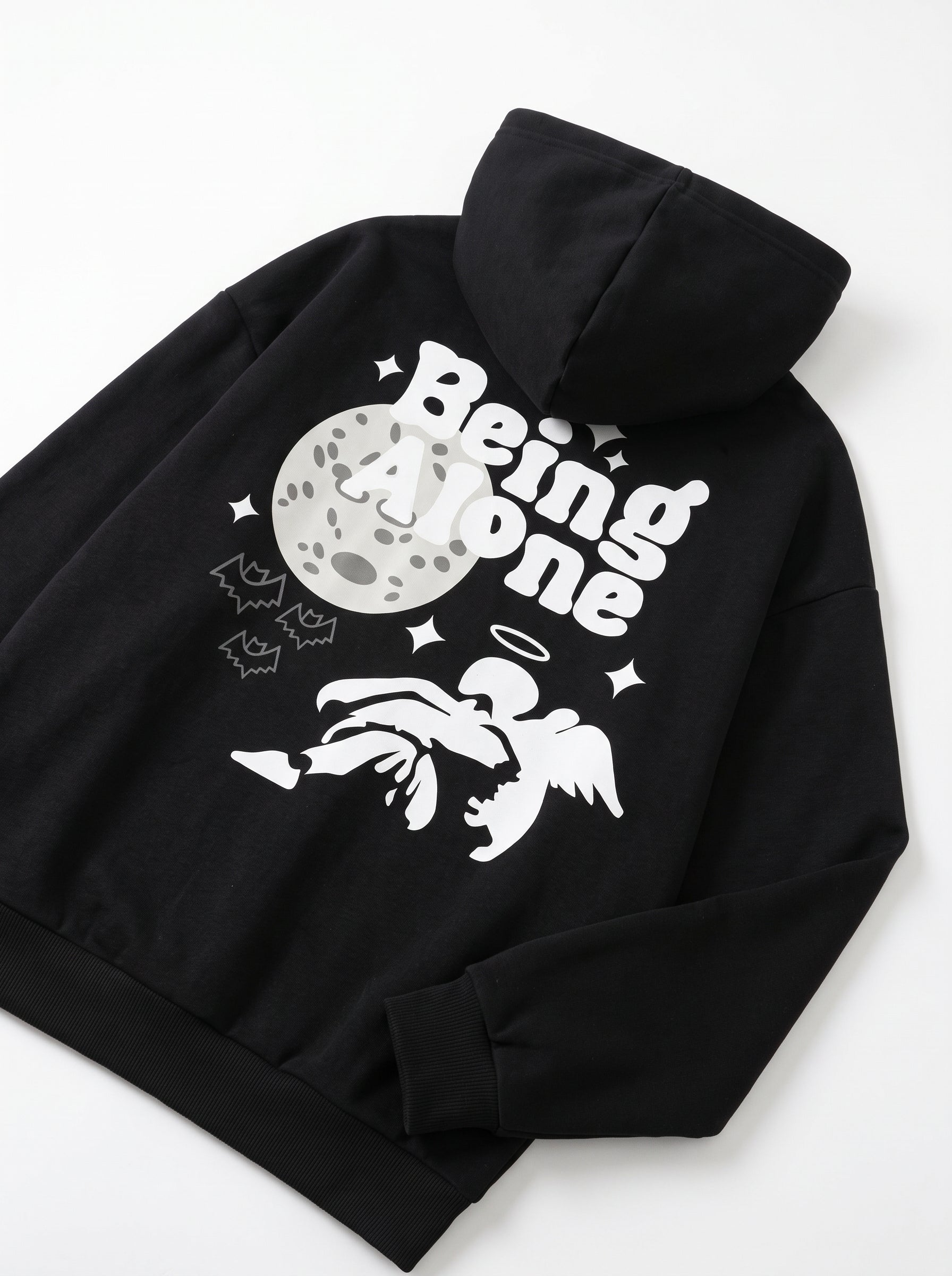 Oversize Being Alone Hoodie