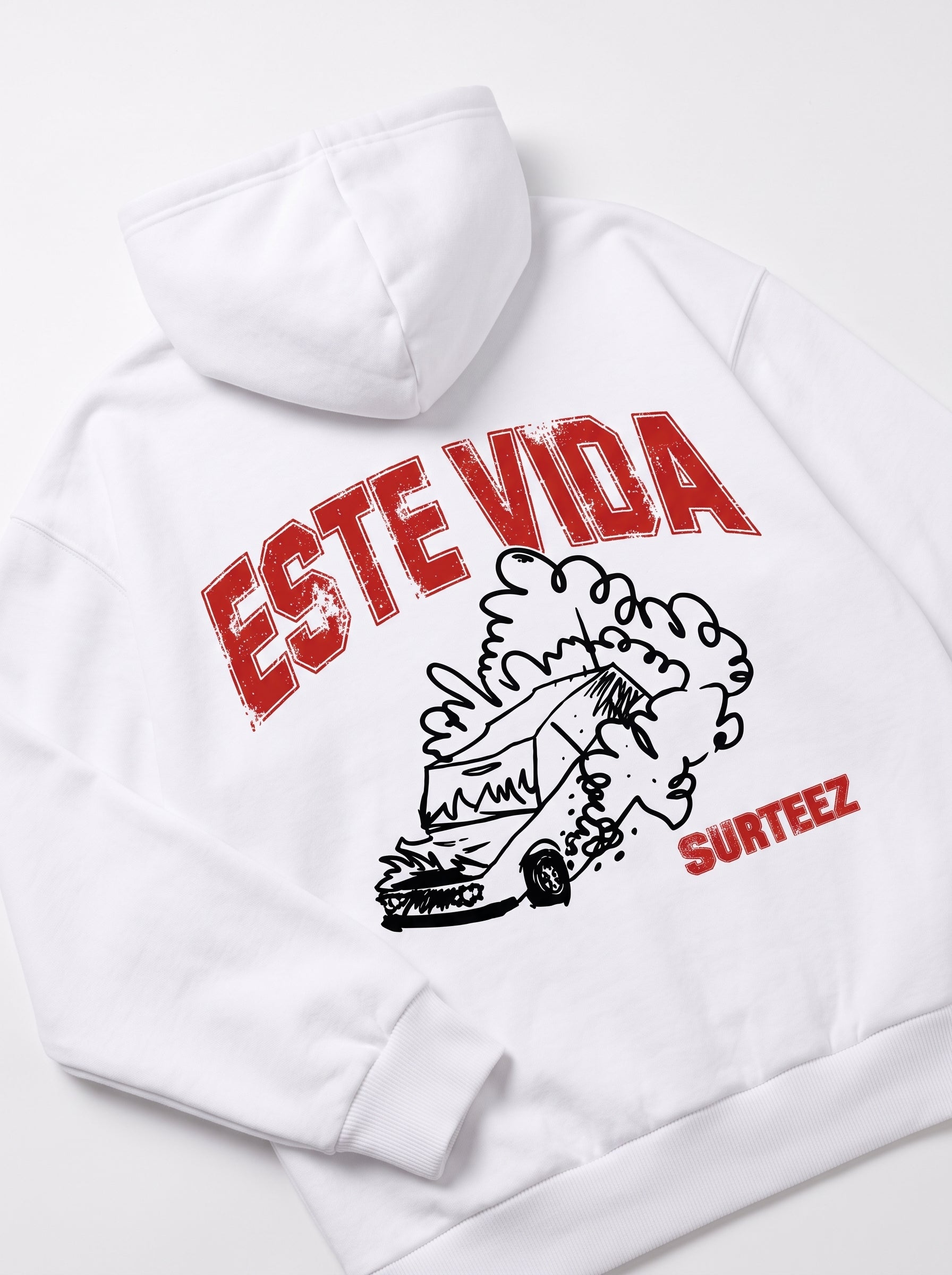 Oversize Este Vida Hoodie