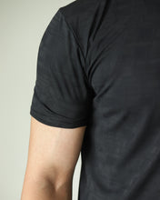 Imported Lycra Textured Shirt - Black