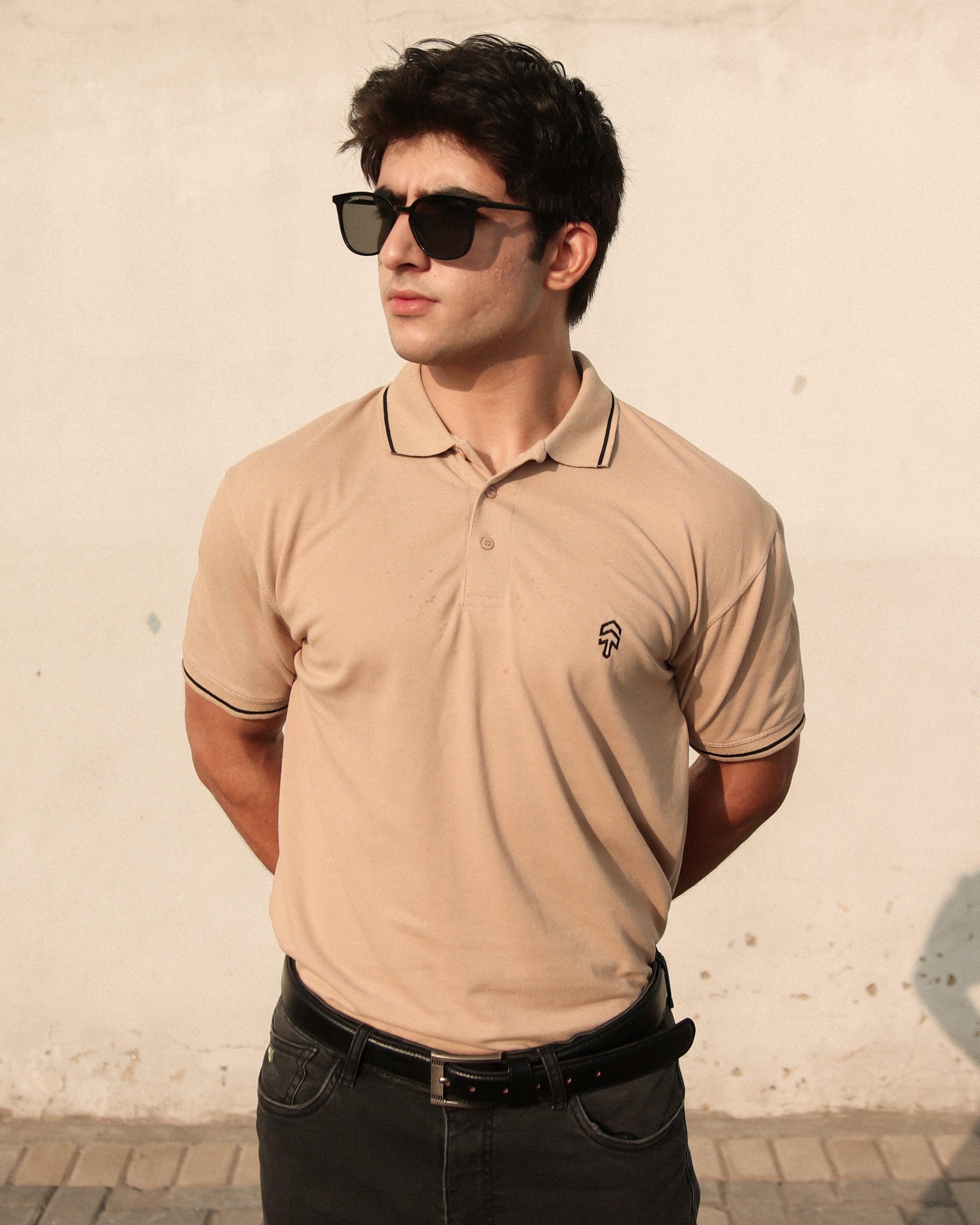 Polo Shirt - Beige - Surteez