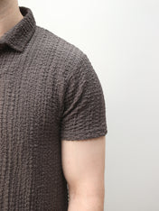 Woven Lycra Shirt - Smokey Olive